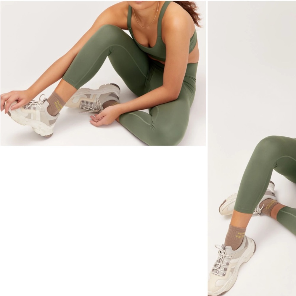 XS Girlfriend Collective Thyme High Rise Leggings